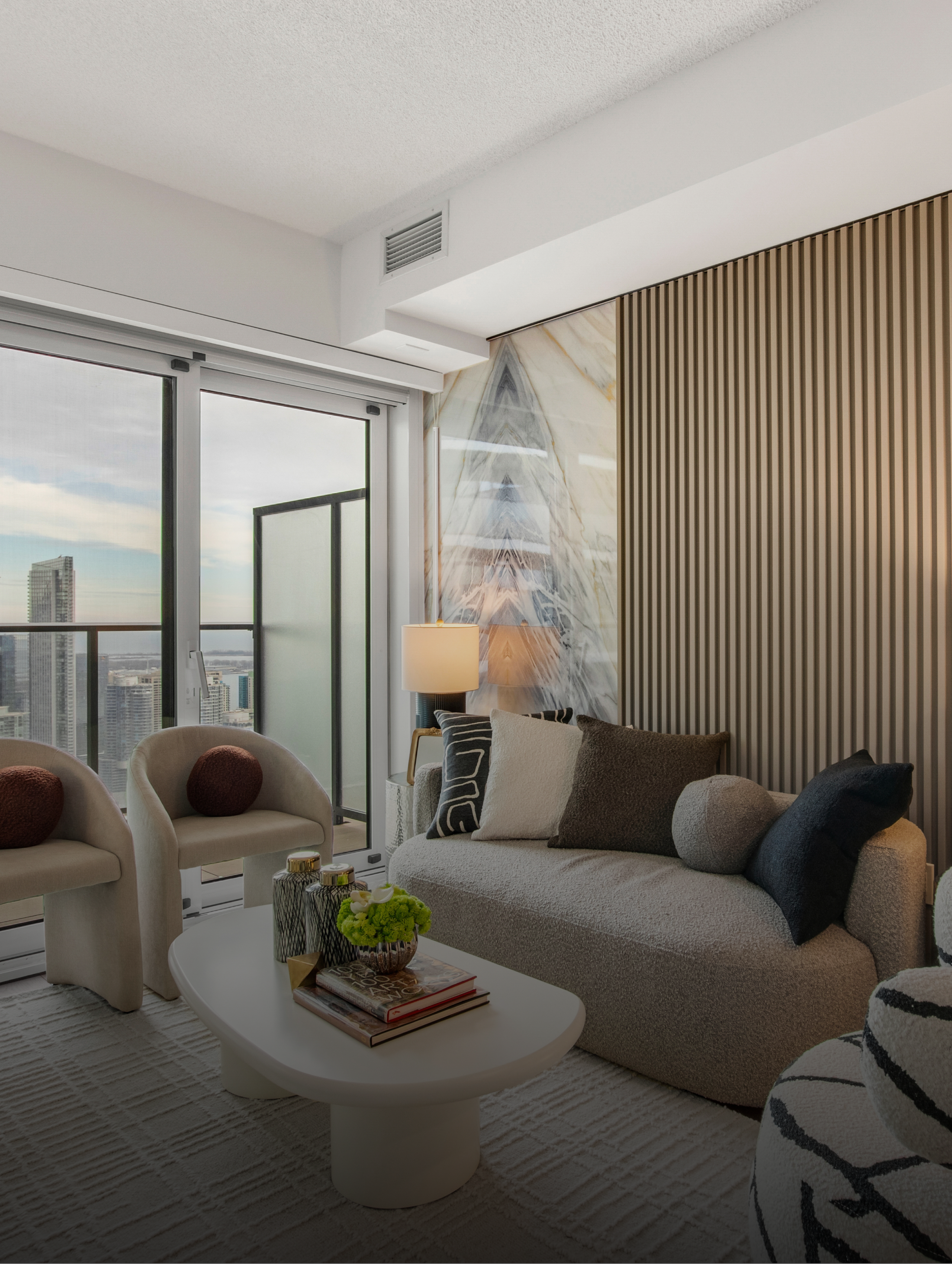 A rendering of the interior of Concord Canada House.